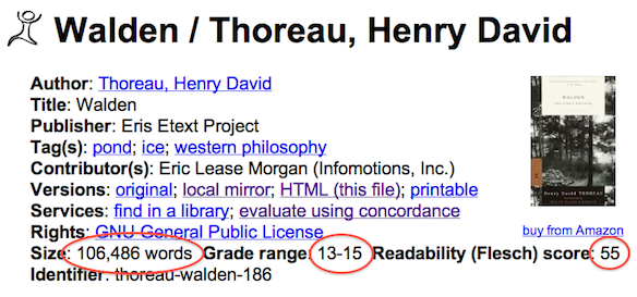 Additional quantitative metadata